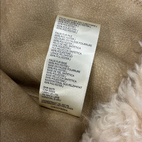 Free People Jolie Oversized Teddy Jacket Size Small - Picture 3 of 8